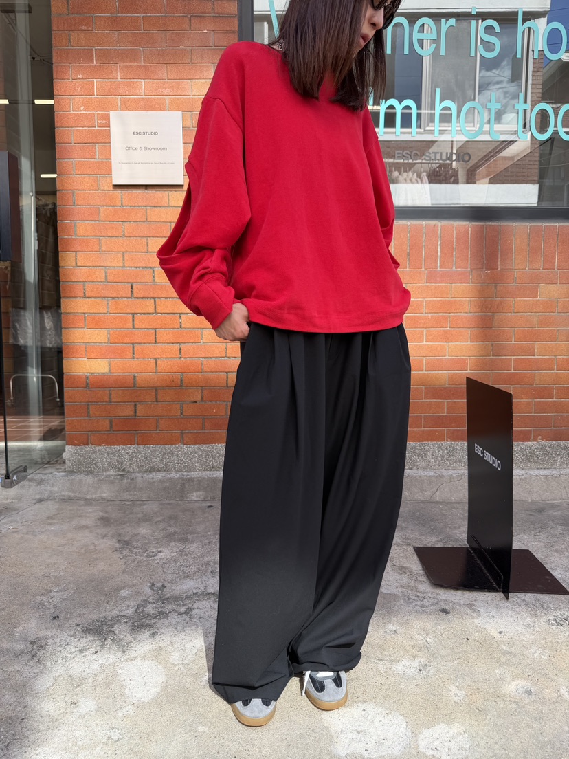 FRANC—L韓國直郵女士新款時尚真品人氣熱賣休閑休閑褲褶裥FRANC休閑褲
