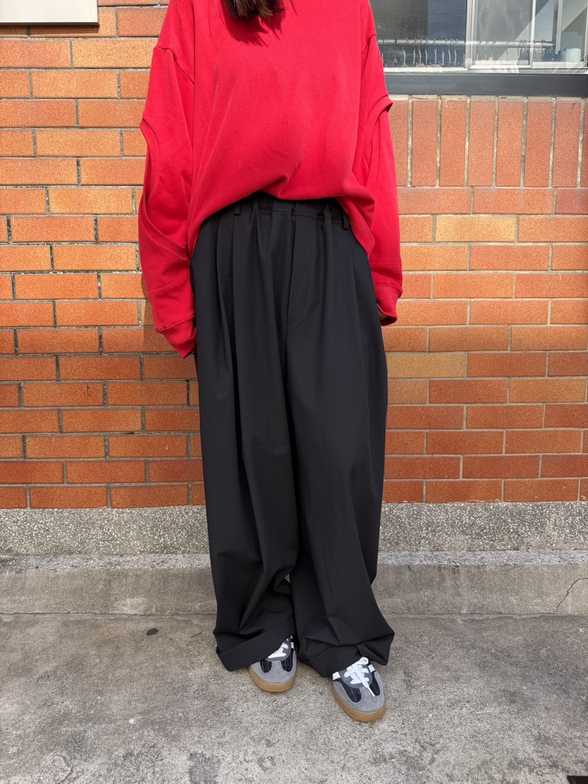 FRANC—L韓國直郵女士新款時尚真品人氣熱賣休閑休閑褲褶裥FRANC休閑褲
