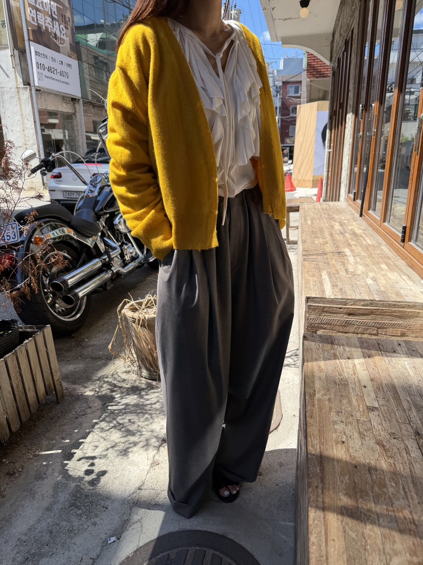 FRANC—L韓國直郵女士新款時尚真品人氣熱賣休閑休閑褲褶裥FRANC休閑褲