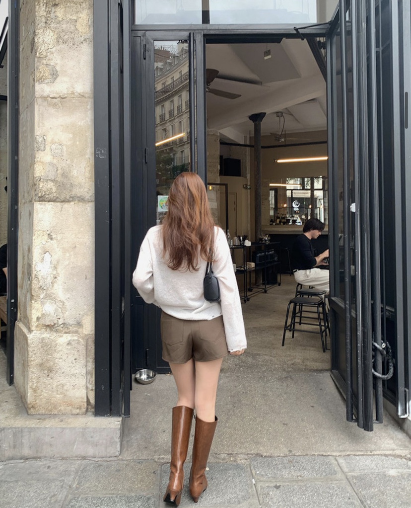 EOMPIT韓國直郵女士新品人氣職業休閑熱賣時尚真品推薦短裙EOMPIT短裙