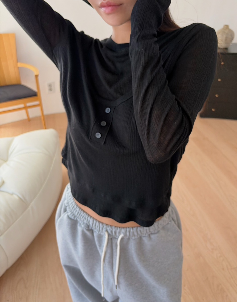BYRING東大門實拍女士新品推薦真品時尚休閑熱賣人氣長袖T恤BYRING長袖T恤