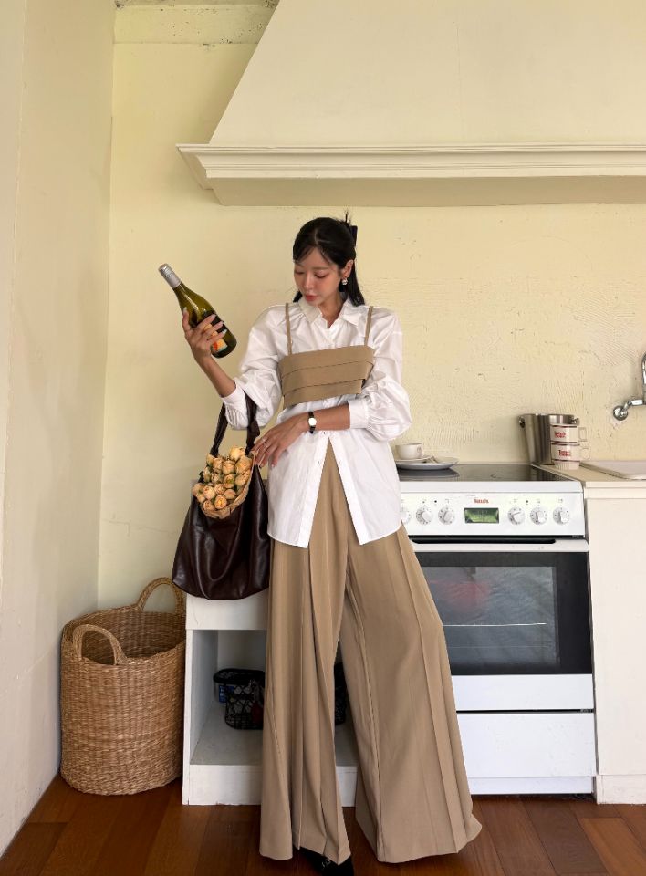 mars韓國代購女士新品人氣休閑熱賣職業時尚襯衫蕾絲衫開衩mars襯衫/蕾絲衫