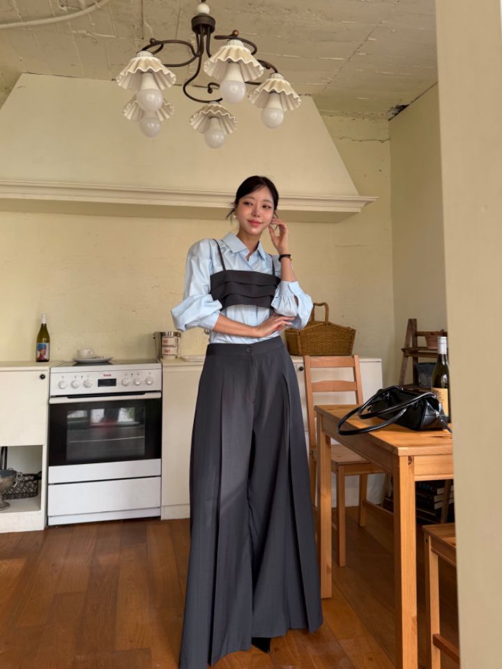 mars韓國代購女士新品人氣休閑熱賣職業時尚襯衫蕾絲衫開衩mars襯衫/蕾絲衫
