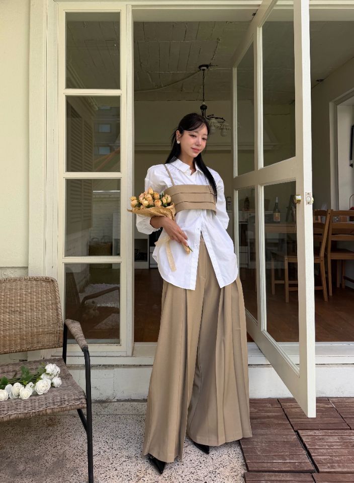 mars韓國代購女士新品人氣休閑熱賣職業時尚襯衫蕾絲衫開衩mars襯衫/蕾絲衫