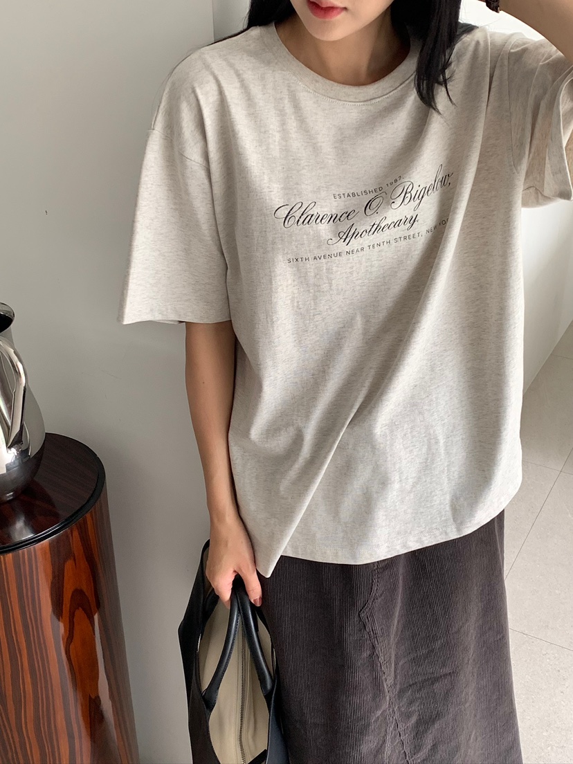 BLEECKER東大門實拍女裝新款真品時尚熱賣休閑推薦T恤字母BLEECKERT恤