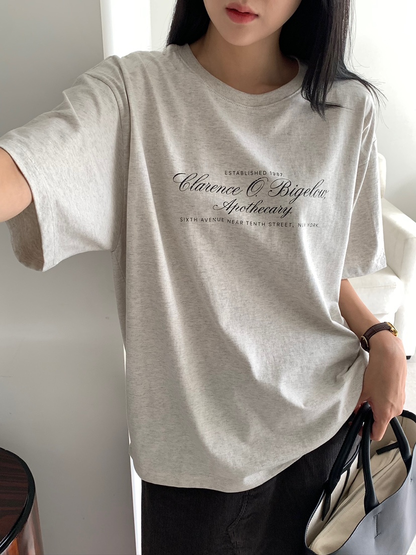 BLEECKER東大門實拍女裝新款真品時尚熱賣休閑推薦T恤字母BLEECKERT恤