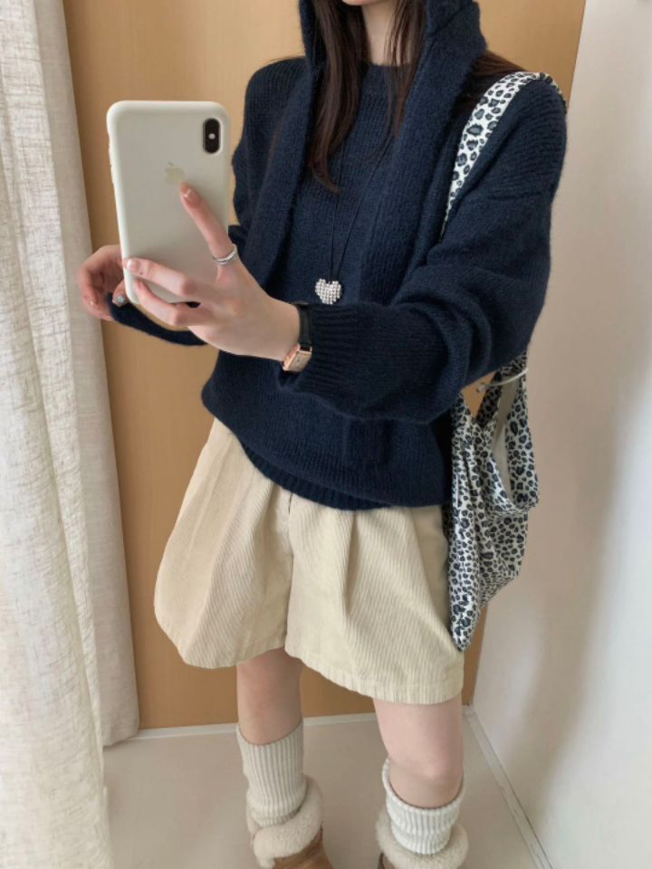 CRONG東大門實拍女裝新款時尚休閑人氣推薦熱賣真品針織衫CRONG針織衫