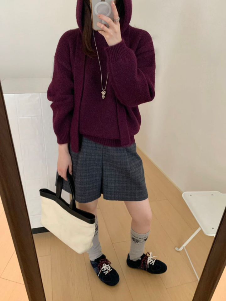 CRONG東大門實拍女裝新款時尚休閑人氣推薦熱賣真品針織衫CRONG針織衫圖色1