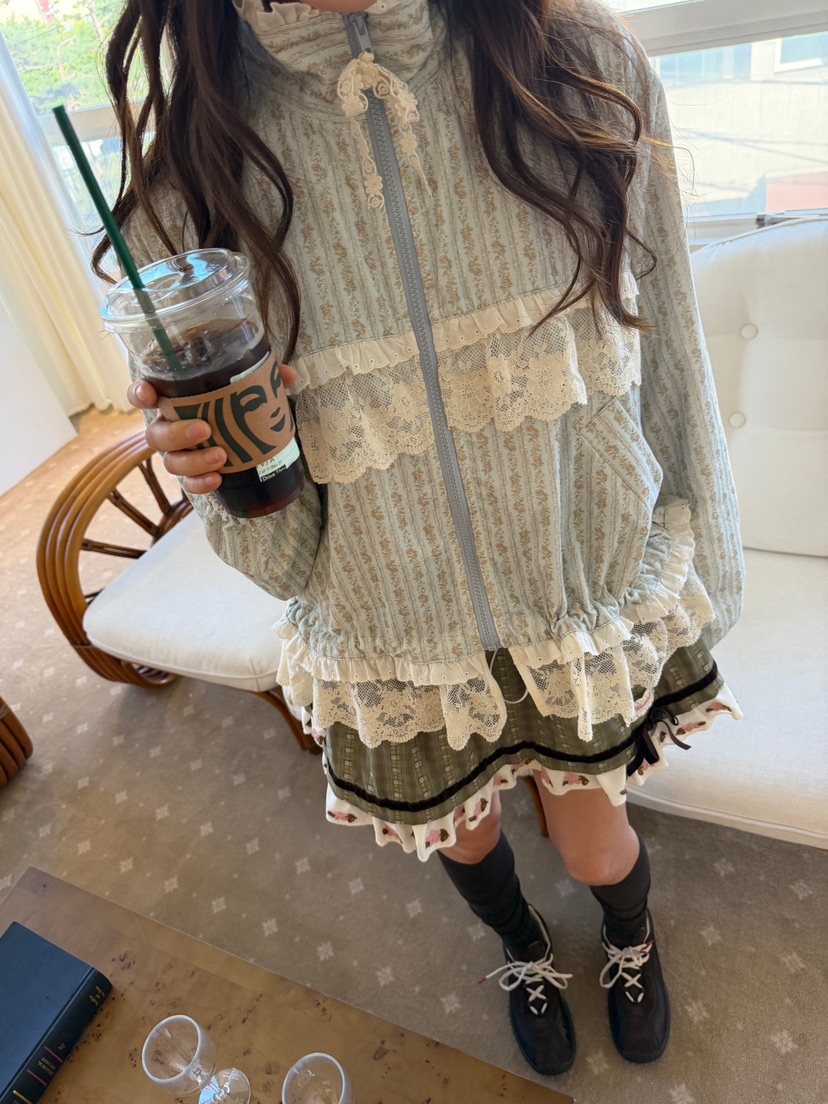 BOUTIQUE-L東大門實拍女裝新品推薦時尚真品休閑短裙刺繡BOUTIQUE-L短裙