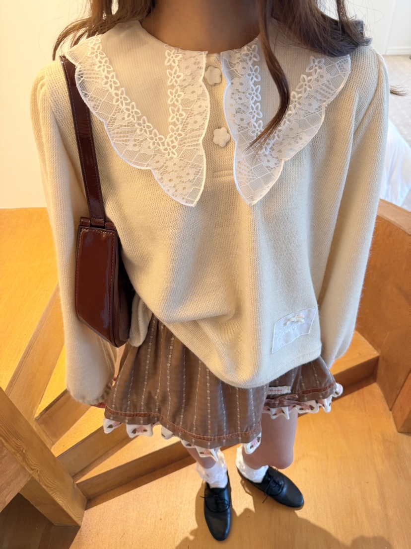 BOUTIQUE-L東大門實拍女裝新品推薦時尚真品休閑短裙刺繡BOUTIQUE-L短裙