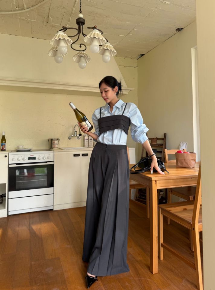 mars韓國直郵女裝新款人氣時尚職業休閑熱賣推薦吊帶背心mars吊帶/背心