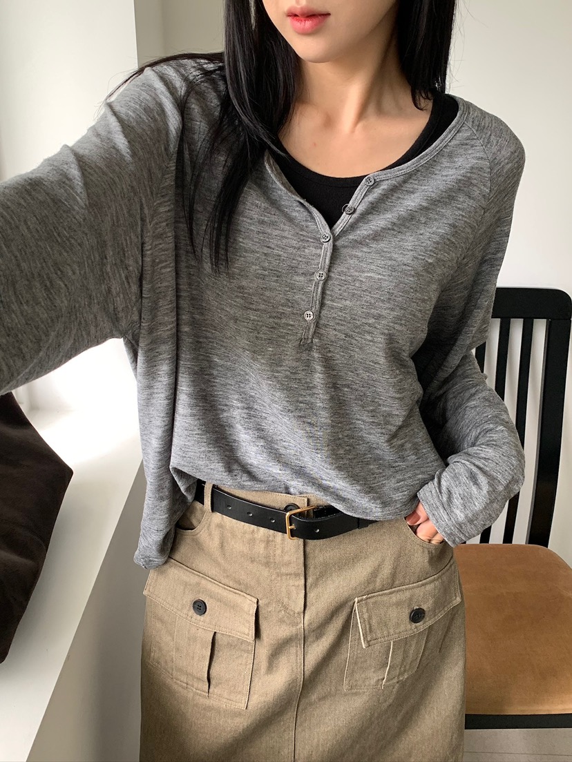 BLEECKER東大門實拍女裝新品真品人氣休閑推薦時尚長袖T恤BLEECKER長袖T恤