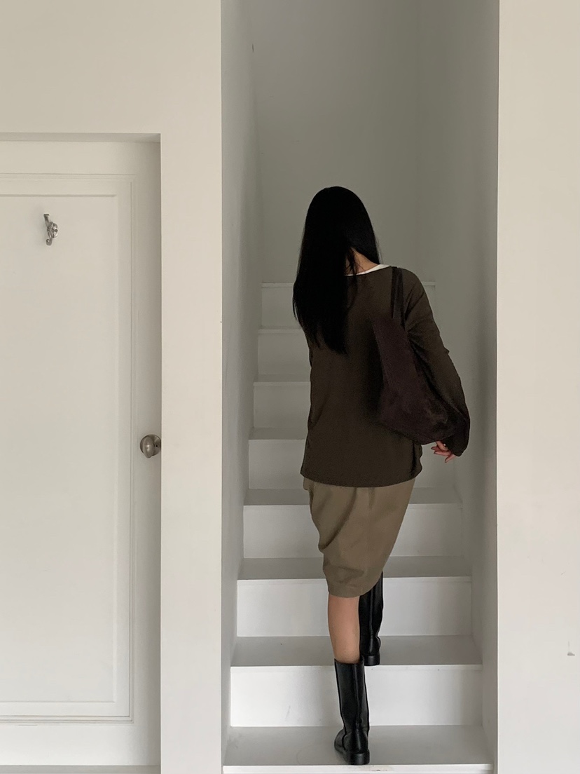 BLEECKER東大門實拍女裝新品真品人氣休閑推薦時尚長袖T恤BLEECKER長袖T恤