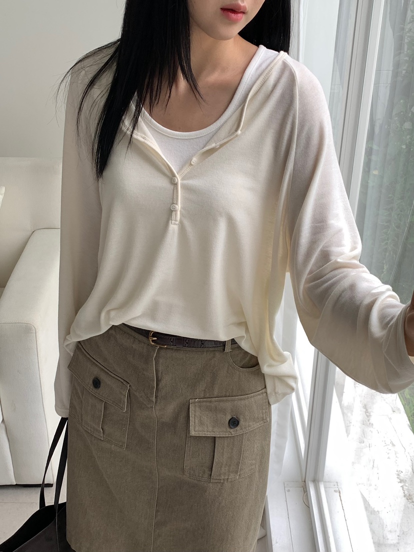 BLEECKER東大門實拍女裝新品真品人氣休閑推薦時尚長袖T恤BLEECKER長袖T恤