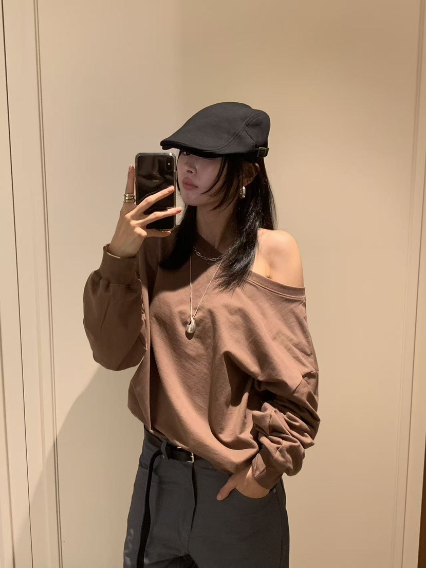 LOFN東大門代購女士新品熱賣推薦人氣時尚休閑職業真品衛衣LOFN衛衣