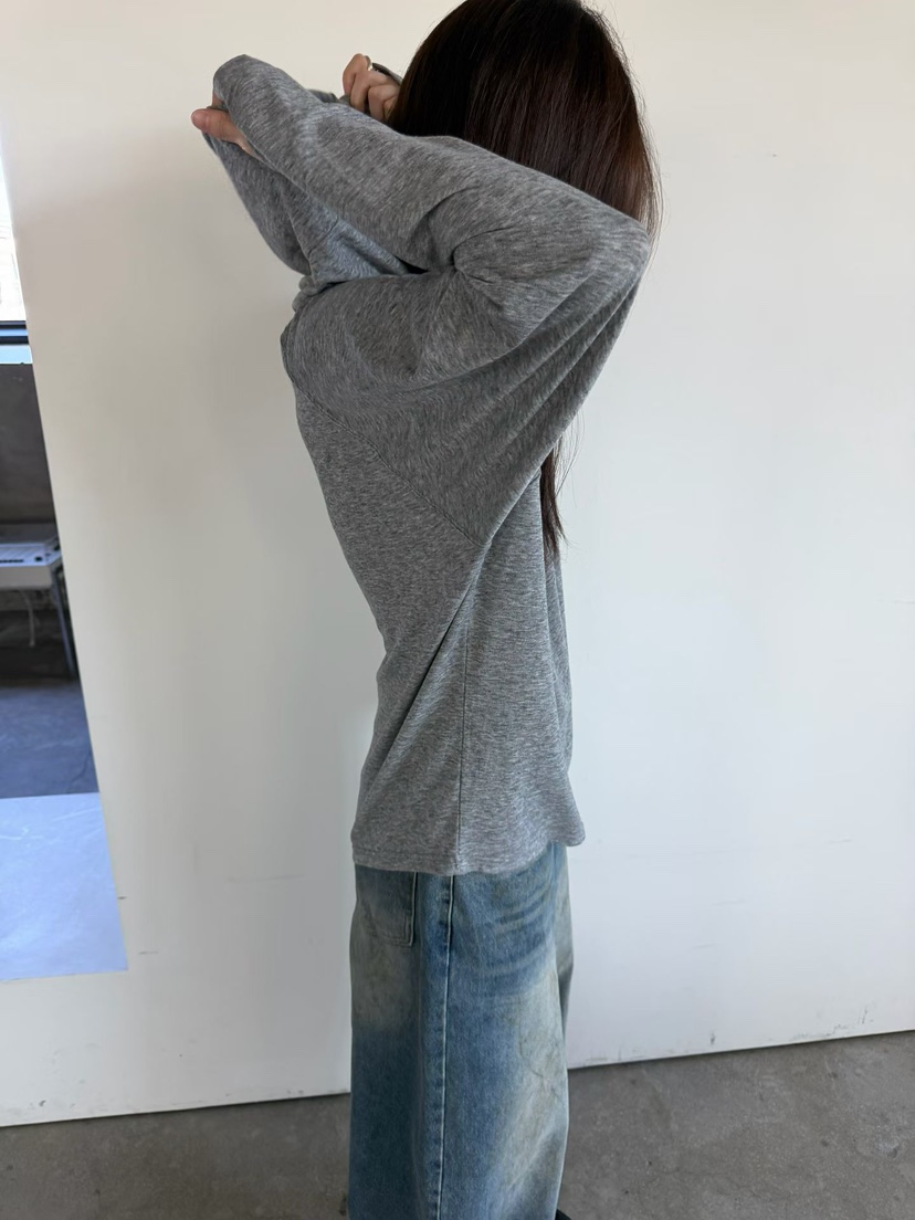 ARKIE/TAF東大門實拍女裝新款職業人氣時尚長袖T恤連帽衫ARKIE/TAF長袖T恤