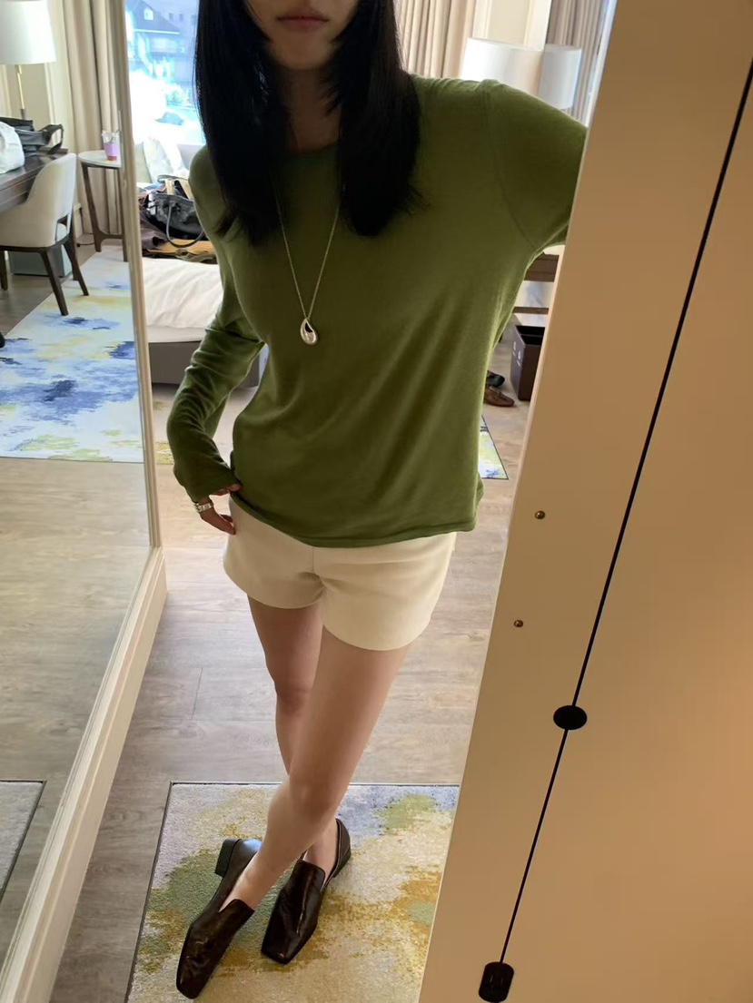 LOFN韓國直郵女裝新款時尚人氣真品推薦休閑熱賣長袖T恤LOFN長袖T恤