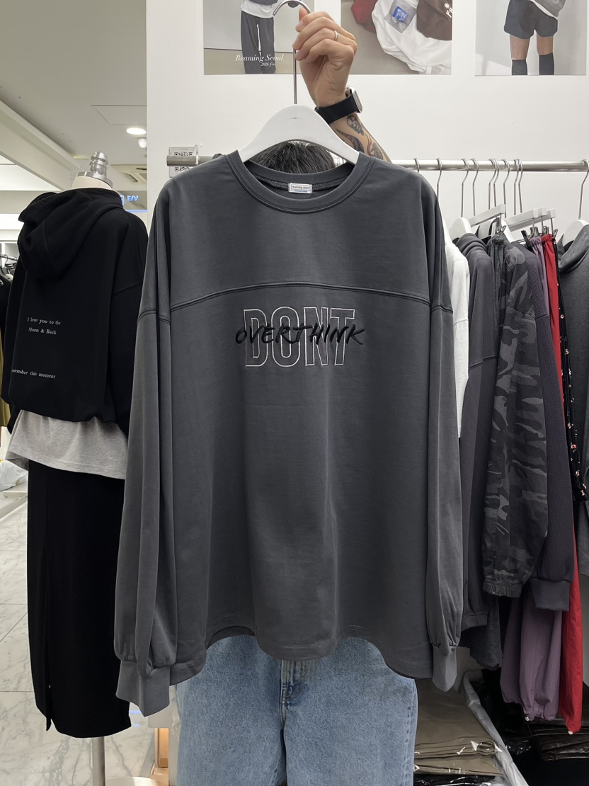 BEAMING SEOUL東大門實拍女士新品職業休閑時尚人氣衛衣BEAMING SEOUL衛衣圖色2