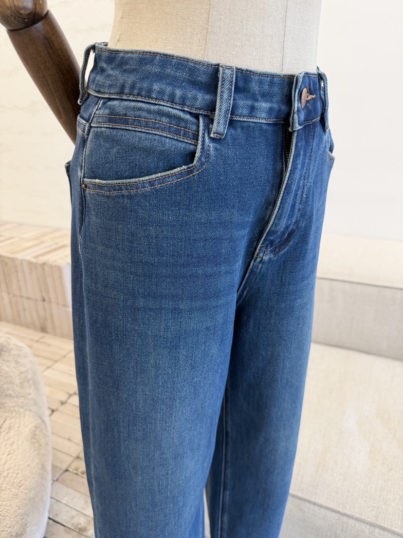 LAUNDRY韓國直郵女裝新款熱賣推薦人氣牛仔褲直筒牛仔彈力LAUNDRY牛仔褲