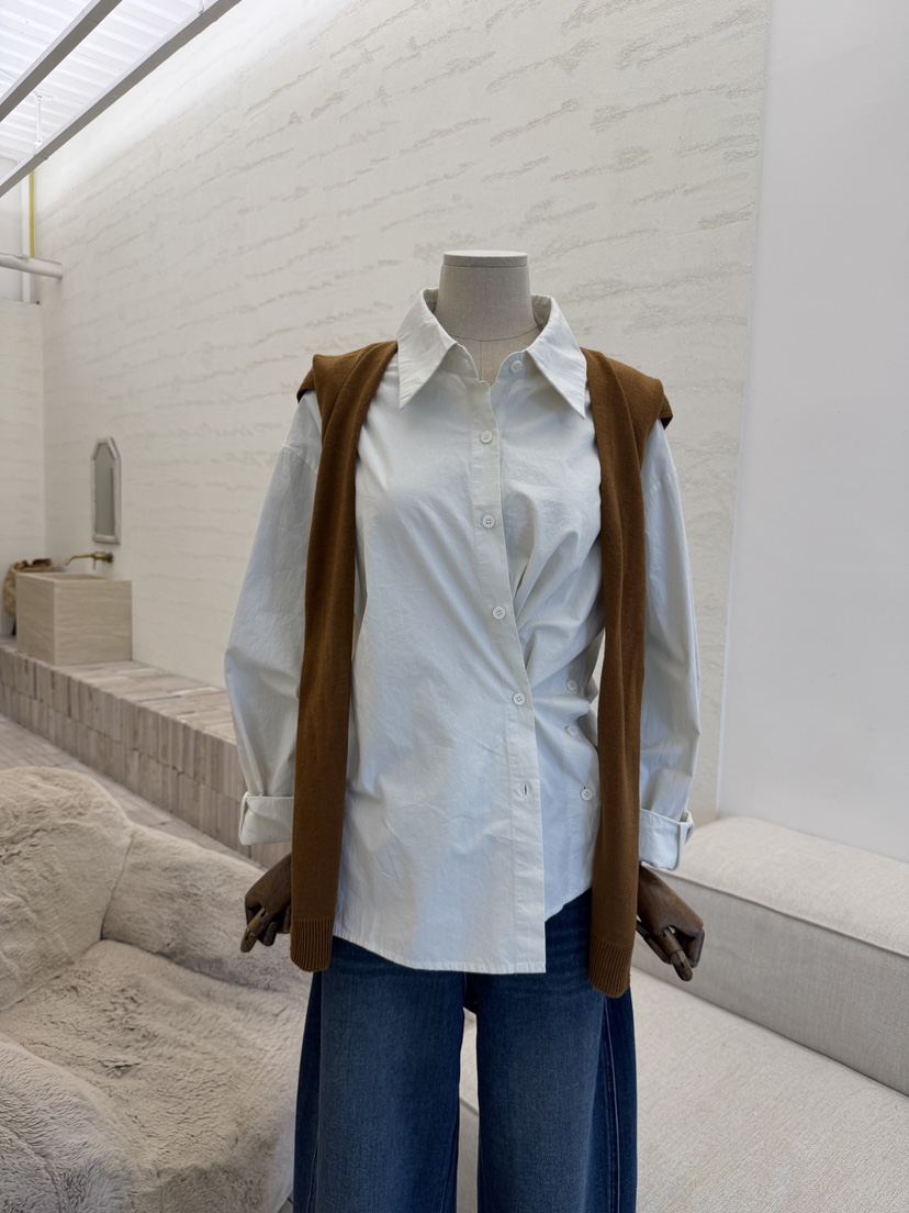 LAUNDRY東大門實拍女裝新品推薦真品時尚襯衫蕾絲衫披肩套裝LAUNDRY襯衫/蕾絲衫