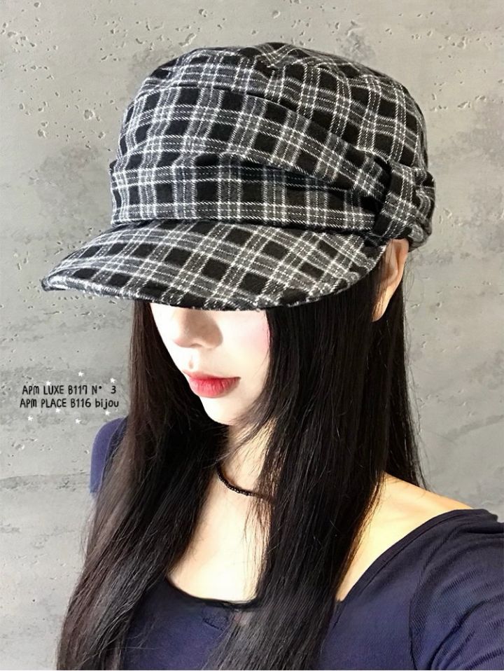 N3韓國直郵女士新款休閑人氣時尚熱賣真品推薦帽子絲帶N3帽子