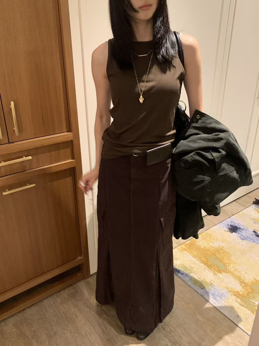 LOFN東大門代購女裝新款真品職業熱賣人氣休閑時尚推薦長裙LOFN長裙