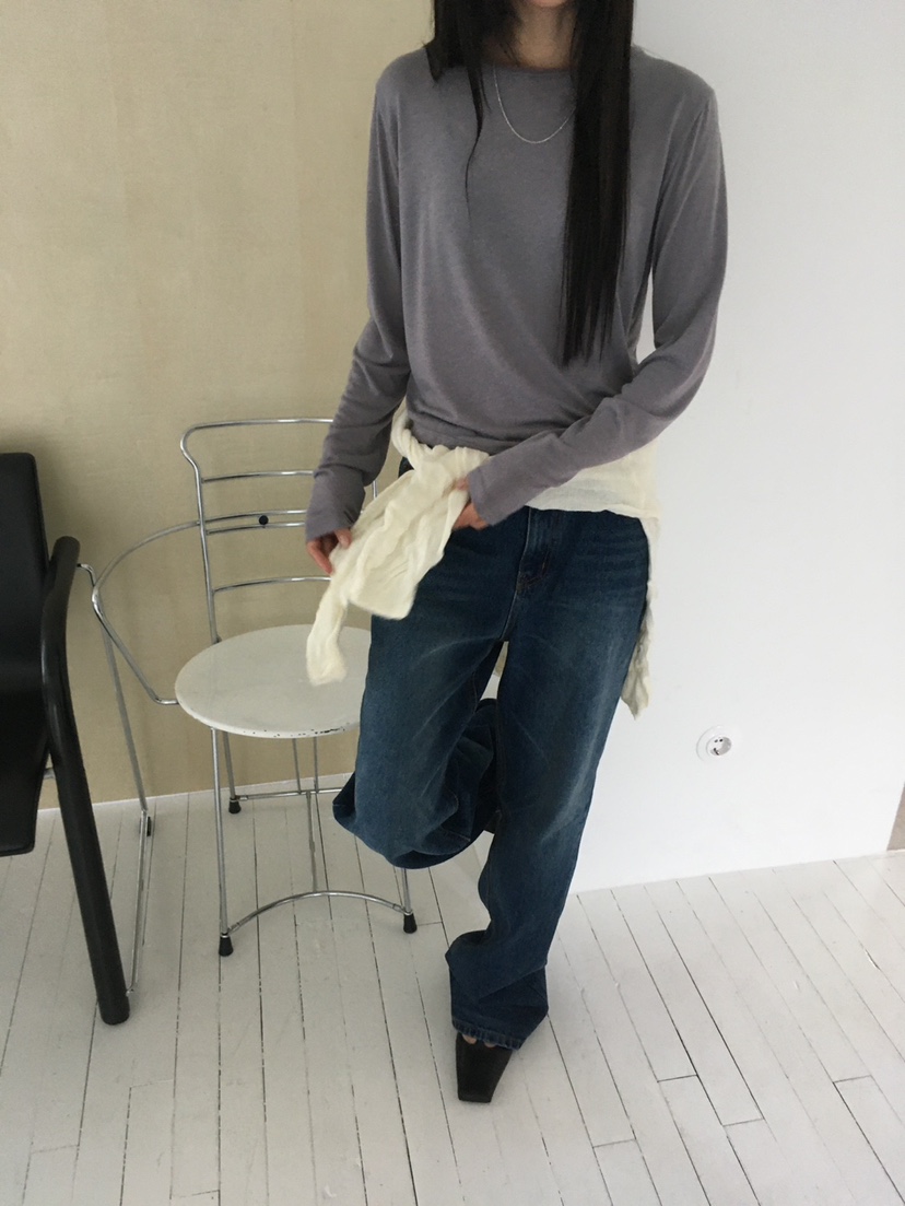 MINIMUZE東大門代購女裝新款真品推薦時尚人氣熱賣長袖T恤MINIMUZE長袖T恤
