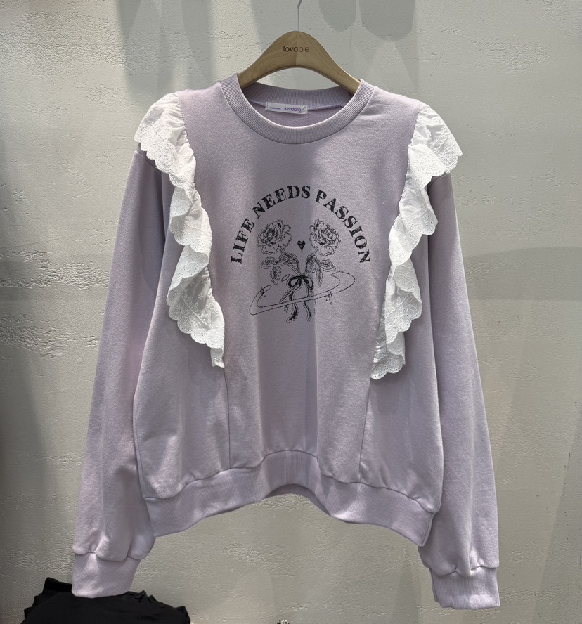 LOVABLE-L東大門直郵女士新品人氣休閑熱賣時尚推薦衛衣LOVABLE衛衣圖色1