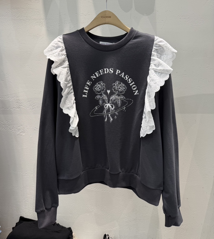 LOVABLE-L東大門直郵女士新品人氣休閑熱賣時尚推薦衛衣LOVABLE衛衣圖色3
