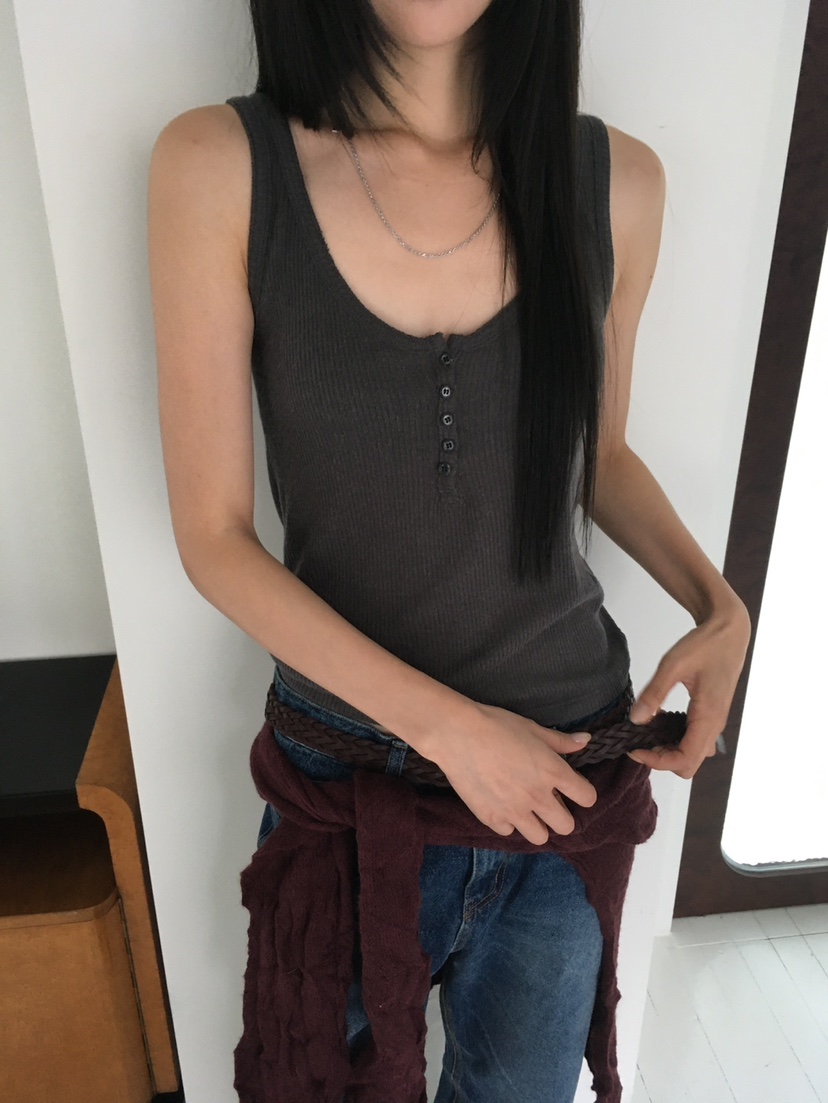 MINIMUZE韓國代購女裝新款休閑熱賣人氣推薦真品吊帶背心MINIMUZE吊帶/背心