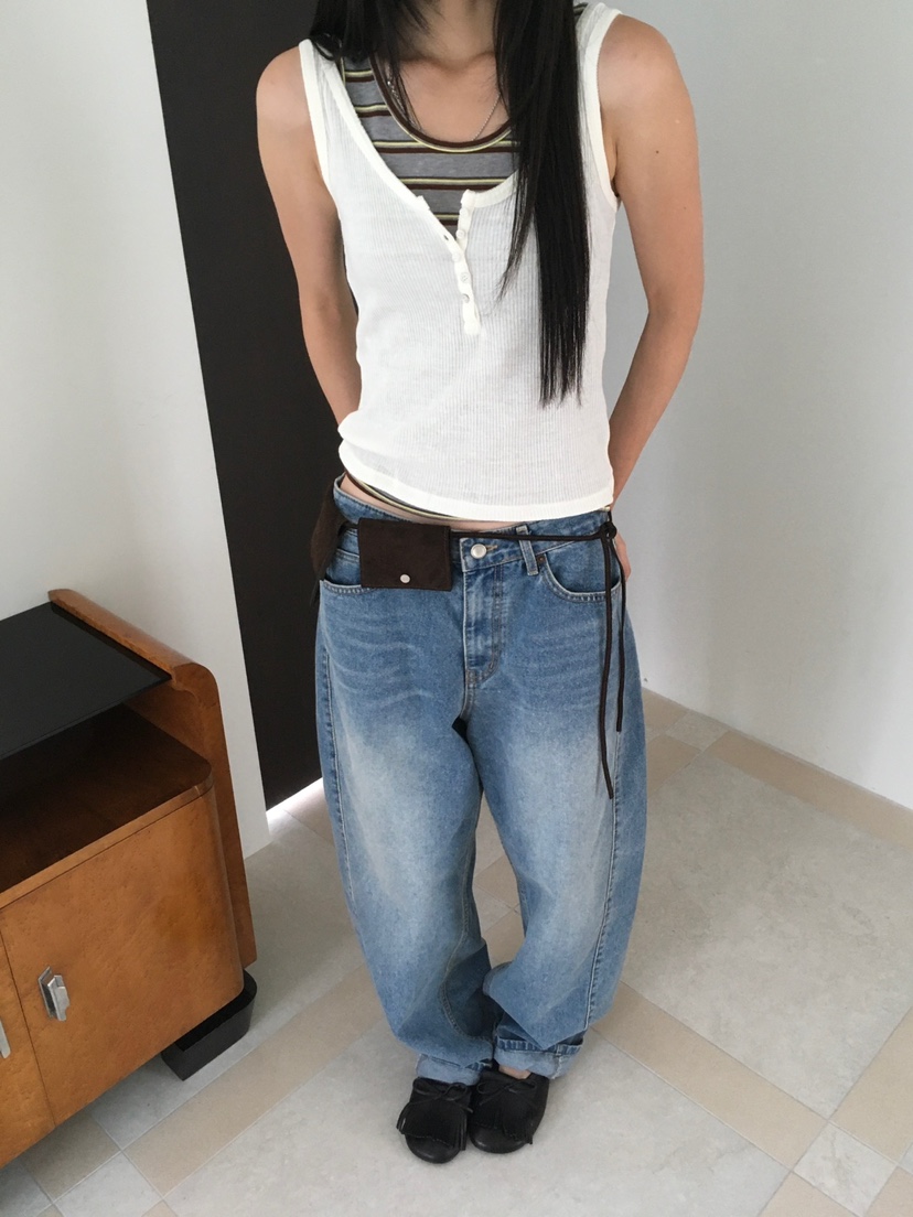 MINIMUZE韓國代購女裝新款休閑熱賣人氣推薦真品吊帶背心MINIMUZE吊帶/背心