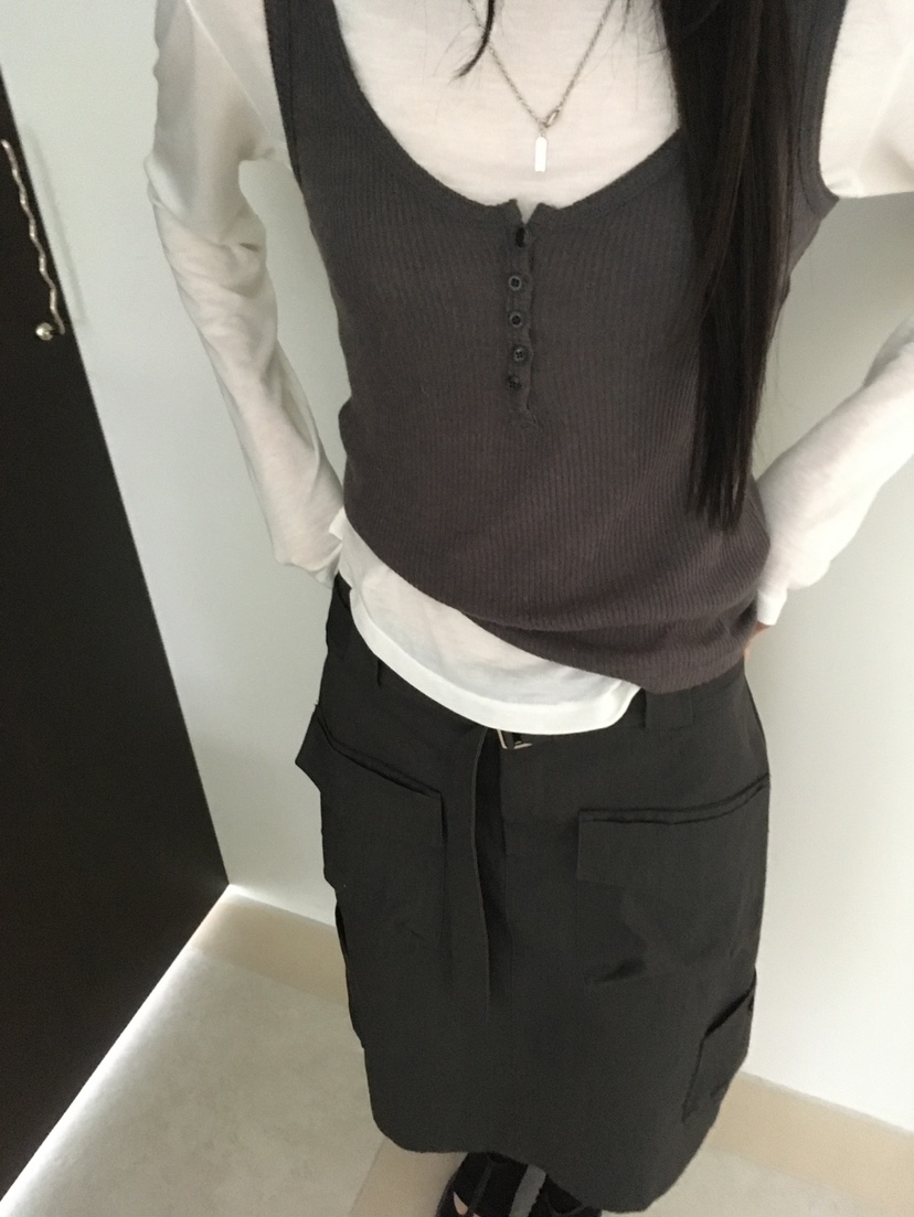 MINIMUZE韓國代購女裝新款休閑熱賣人氣推薦真品吊帶背心MINIMUZE吊帶/背心