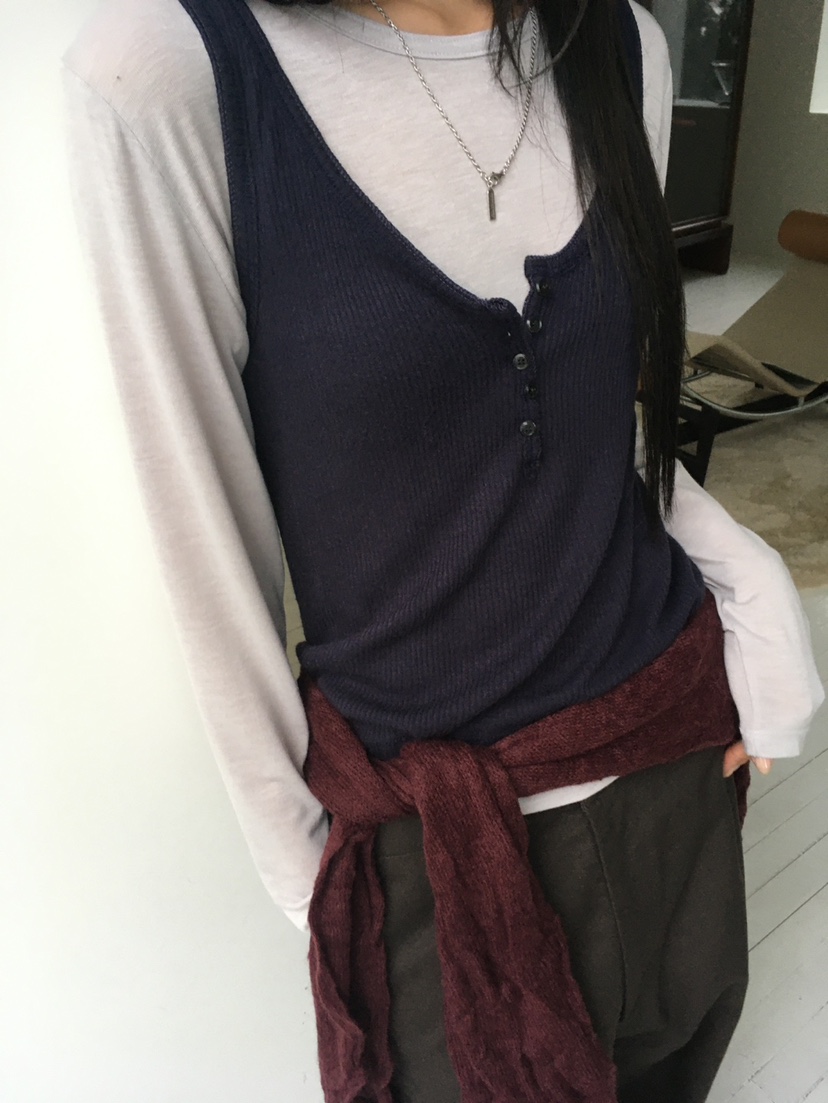 MINIMUZE韓國代購女裝新款休閑熱賣人氣推薦真品吊帶背心MINIMUZE吊帶/背心