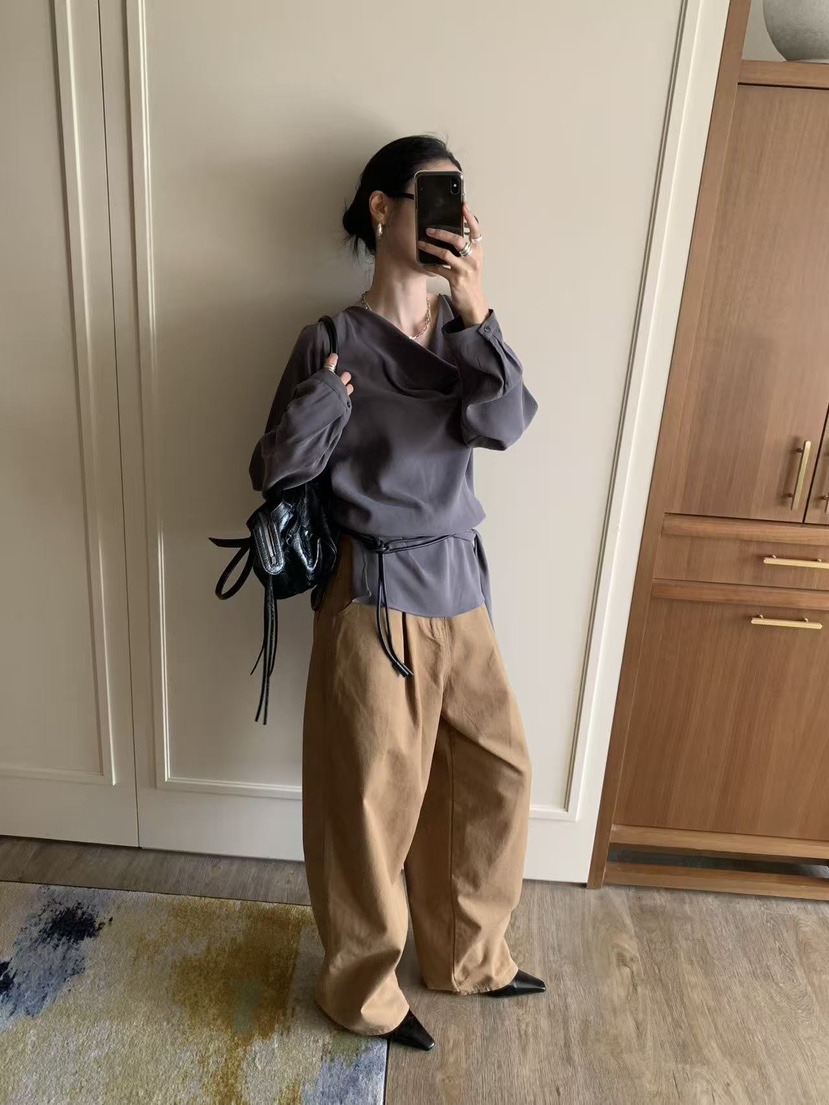 LOFN韓國代購女裝新品真品職業時尚人氣推薦休閑襯衫蕾絲衫LOFN襯衫/蕾絲衫