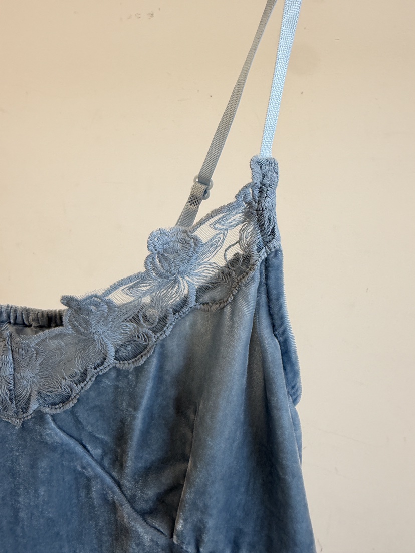 LAUNDRY東大門實拍女士新款時尚真品休閑吊帶背心天鵝絨無袖LAUNDRY吊帶/背心
