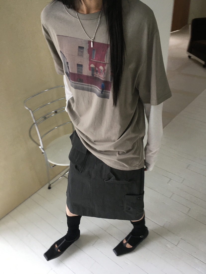 MINIMUZE韓國代購女裝新款真品推薦休閑人氣熱賣時尚T恤MINIMUZET恤