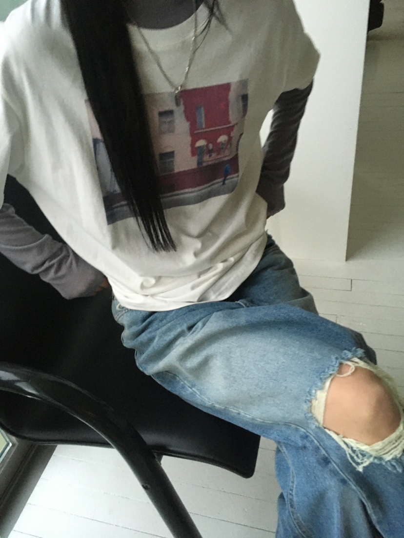 MINIMUZE韓國代購女裝新款真品推薦休閑人氣熱賣時尚T恤MINIMUZET恤