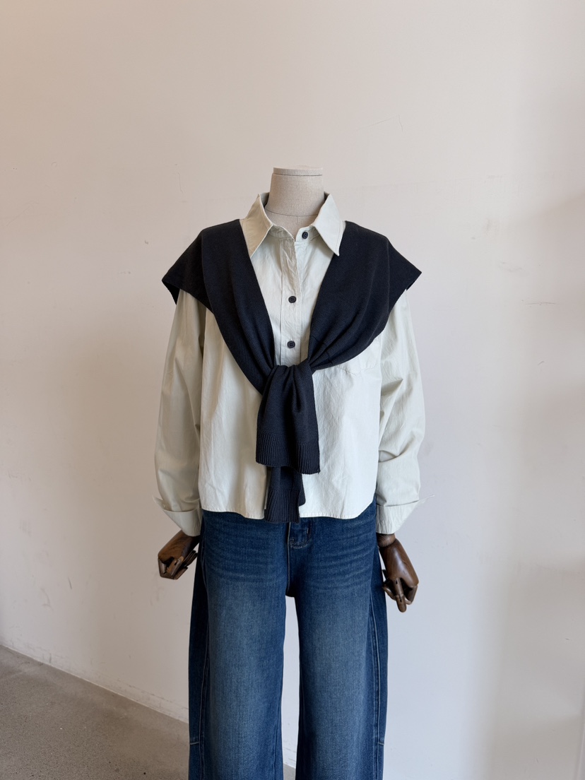 LAUNDRY韓國直郵女士新品時尚熱賣休閑職業套裝披肩套裝紐扣LAUNDRY套裝