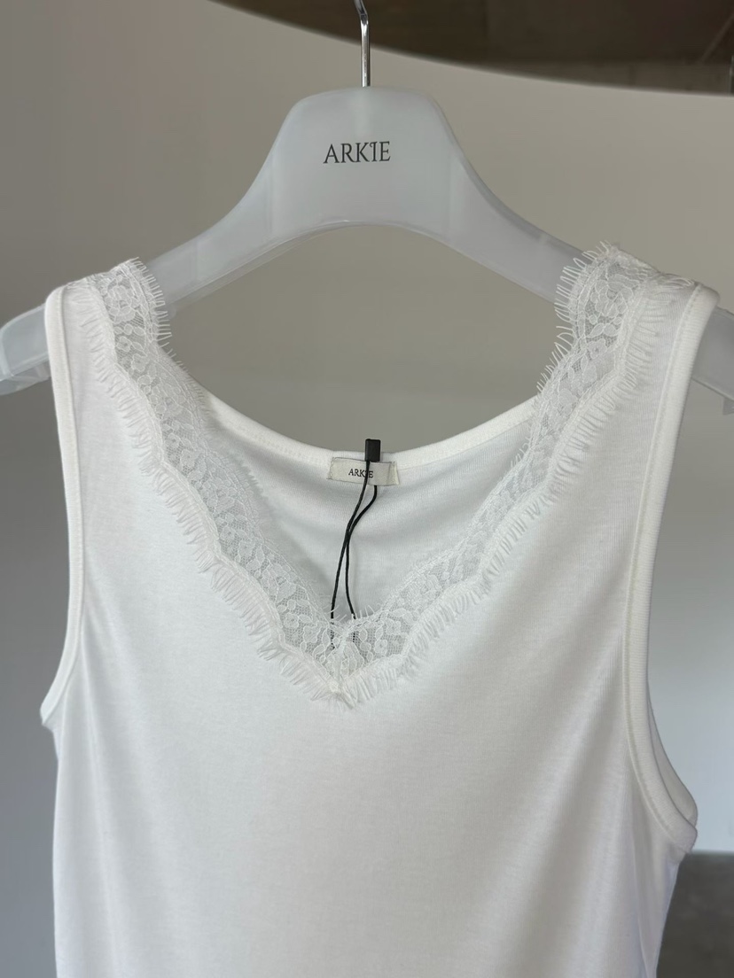 ARKIE/TAF韓國代購女士新品推薦熱賣人氣吊帶背心蕾絲無袖ARKIE/TAF吊帶/背心