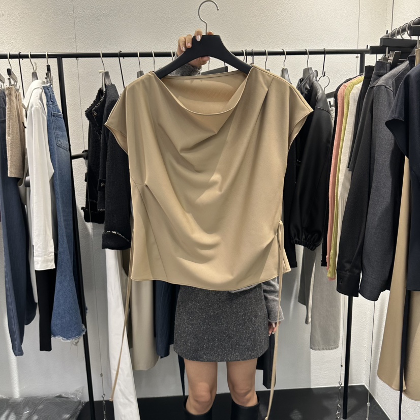FLAMME TOIT/LUNAMDE韓國代購女士新品熱賣時尚襯衫蕾絲衫FLAMME TOIT/LUNAMDE襯衫/蕾絲衫圖色1