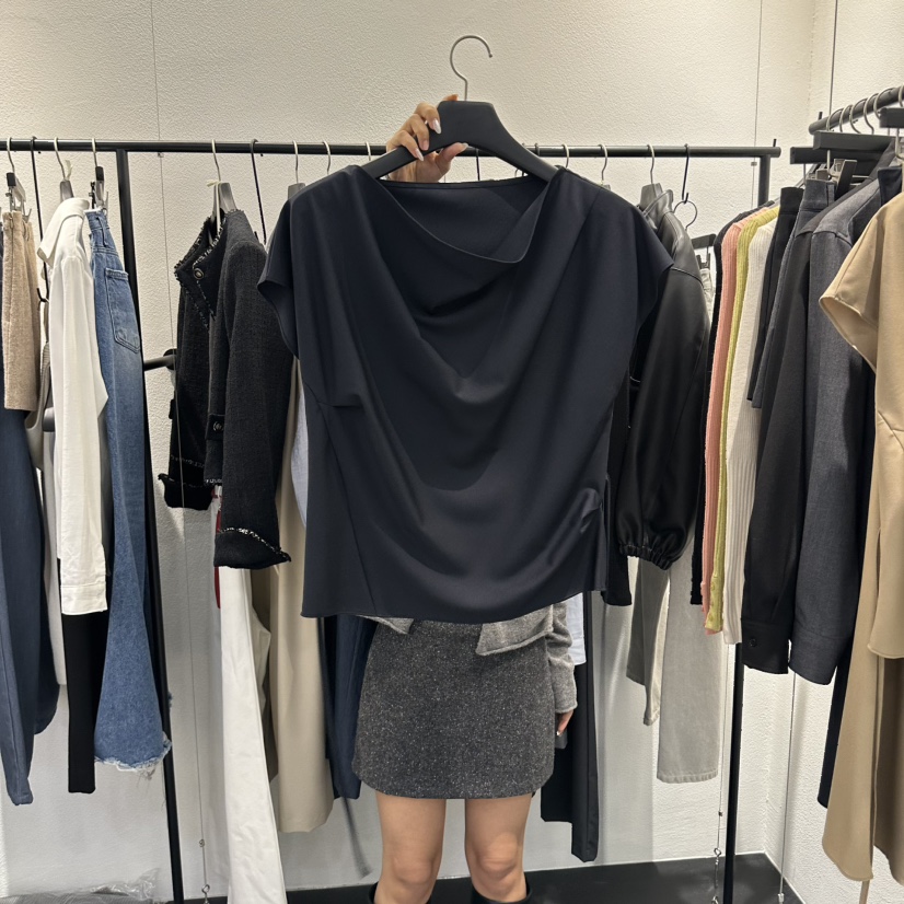 FLAMME TOIT/LUNAMDE韓國代購女士新品熱賣時尚襯衫蕾絲衫FLAMME TOIT/LUNAMDE襯衫/蕾絲衫圖色2