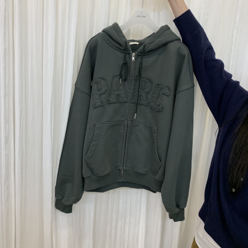 JINSIM東大門實拍女裝新款熱賣時尚人氣休閑推薦真品衛衣JINSIM衛衣圖色2