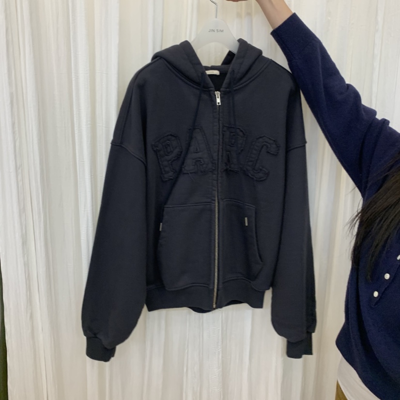 JINSIM東大門實拍女裝新款熱賣時尚人氣休閑推薦真品衛衣JINSIM衛衣圖色3