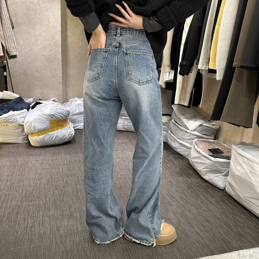 VINTAGE VIBE東大門實拍女士新品人氣熱賣時尚真品牛仔褲VINTAGE VIBE牛仔褲