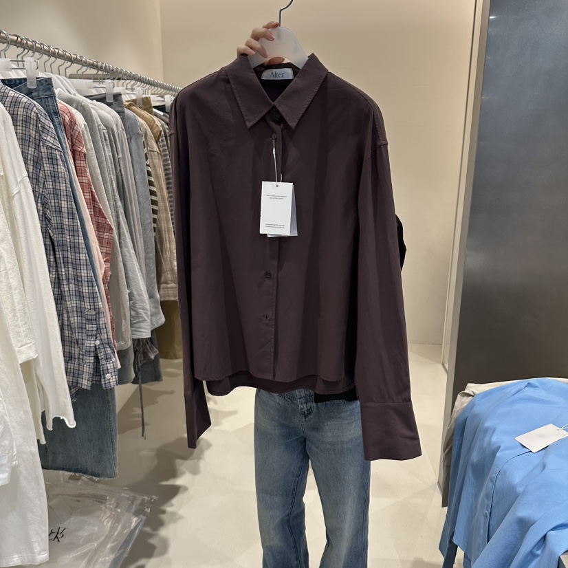 ALTER韓國代購女士新品熱賣真品時尚職業人氣休閑襯衫蕾絲衫Alter襯衫/蕾絲衫圖色4