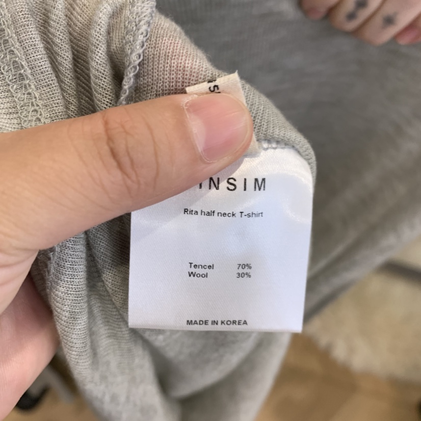 JINSIM東大門代購女裝新品休閑時尚熱賣真品人氣推薦長袖T恤JINSIM長袖T恤