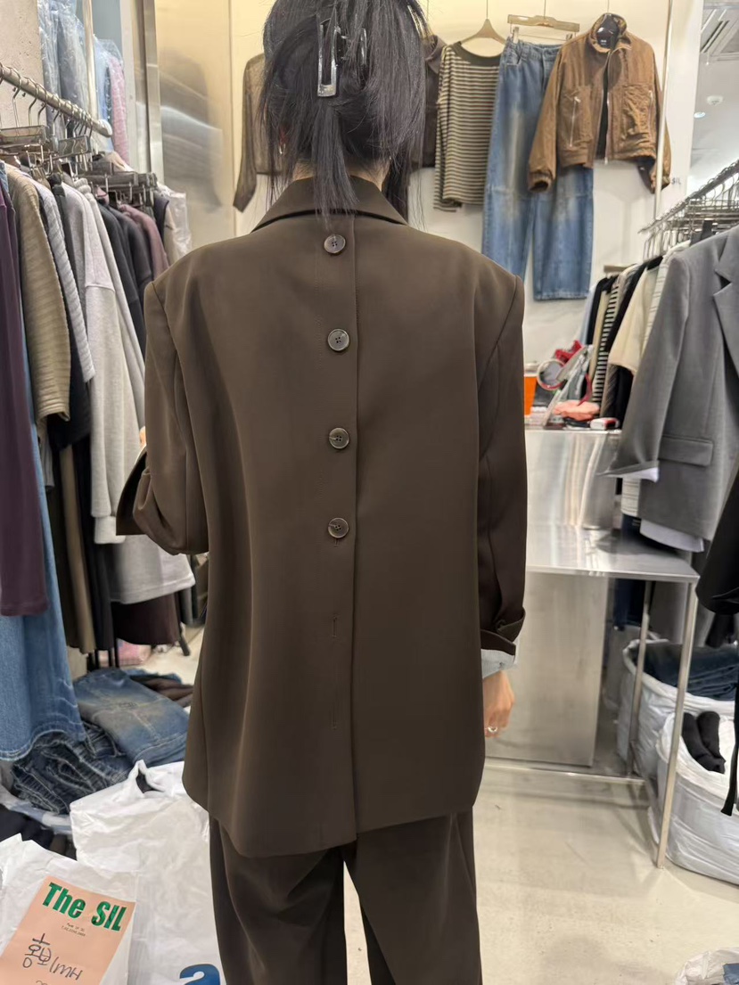 THE SIL東大門實拍女裝新款熱賣真品人氣時尚推薦西裝西服THE SIL/1 2ILLY西裝/西服