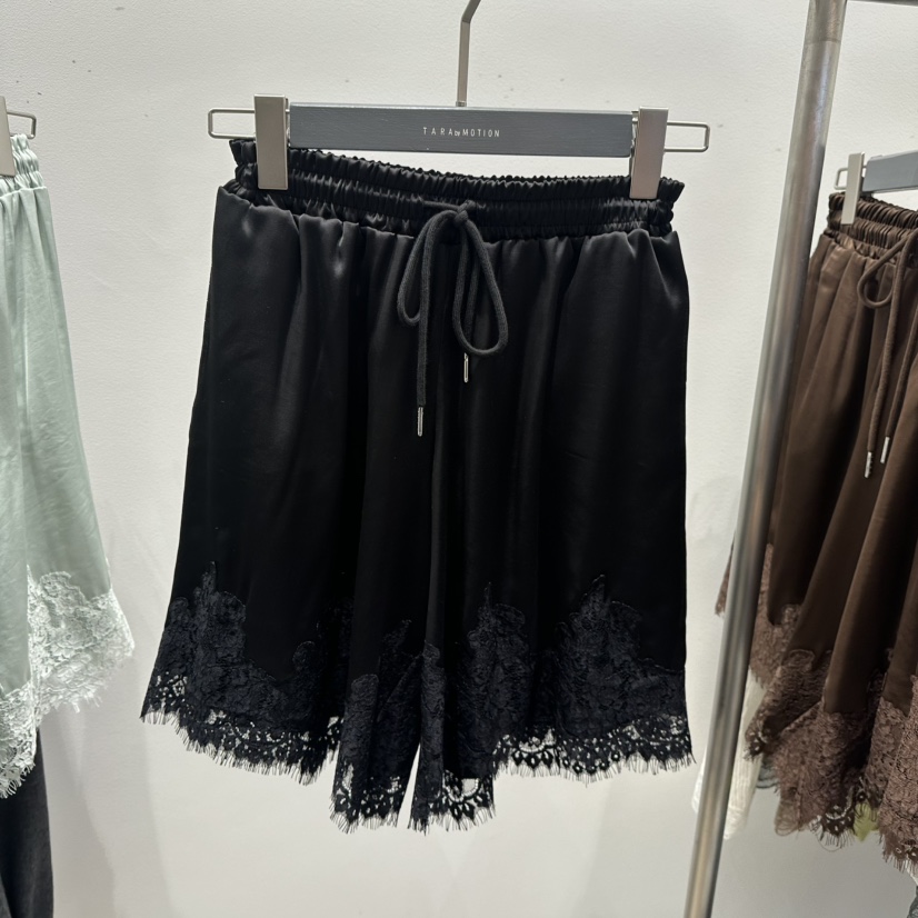 TARABY MOTION東大門直郵女士新品休閑時尚熱賣真品短褲TARABY MOTION短褲圖色2黑色