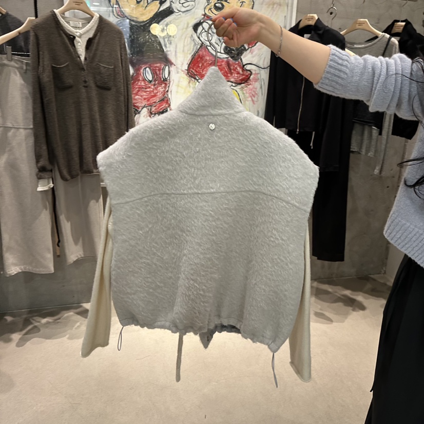 LAMAGIEPIE/LAMAGIE GREY東大門直郵女士新款休閑馬甲不含內搭LAMAGIEPIE/LAMAGIE GREY馬甲