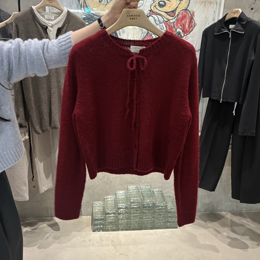 LAMAGIEPIE/LAMAGIE GREY東大門直郵女士新款推薦休閑開衫LAMAGIEPIE/LAMAGIE GREY開衫圖色2